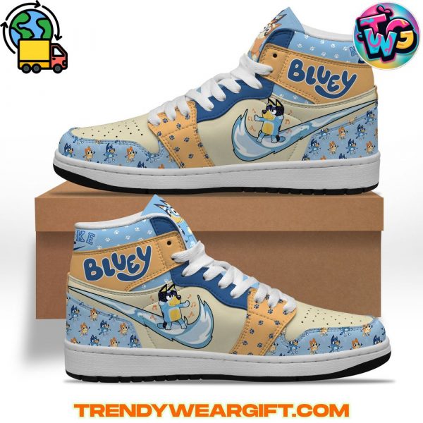 Bluey Air Jordan 1 Sneaker