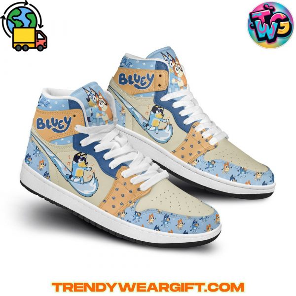 Bluey Air Jordan 1 Sneaker