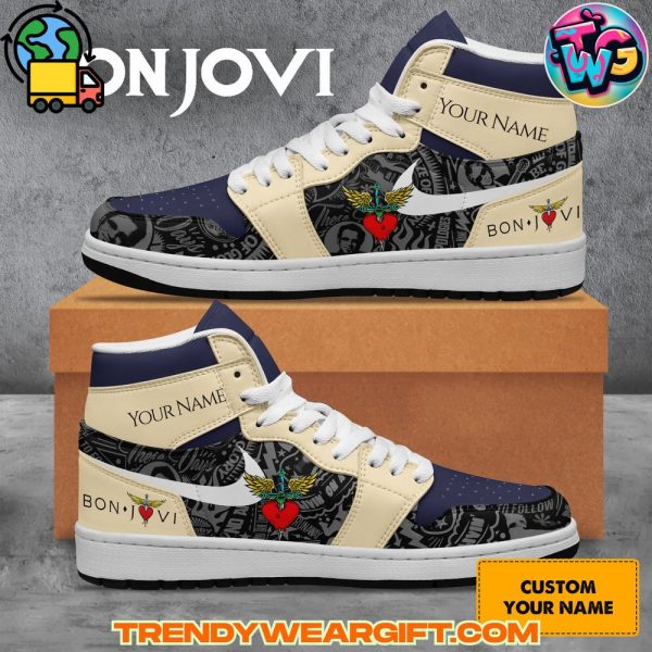 Bon Jovi Air Jordan 1 Sneaker