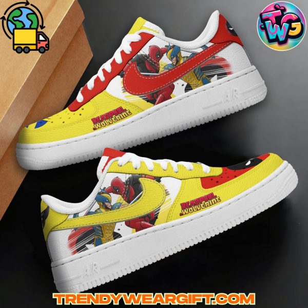 Deadpool x Wolverine Air Force 1 Sneaker