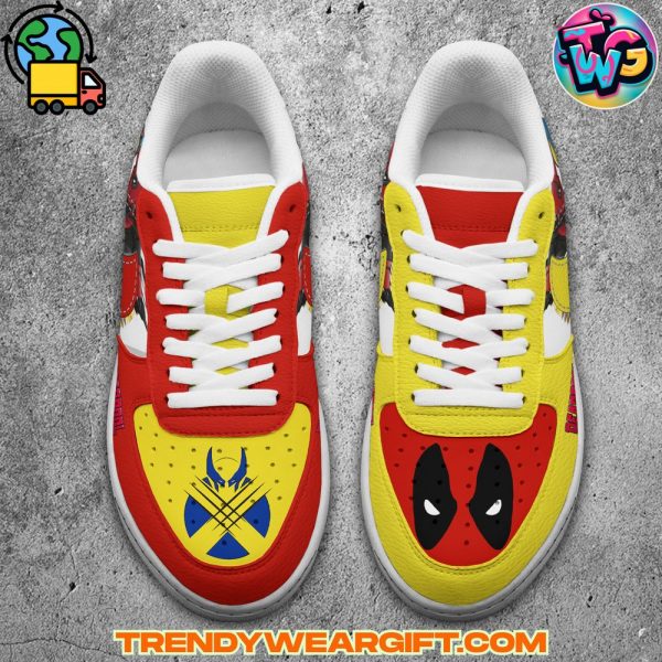 Deadpool x Wolverine Air Force 1 Sneaker