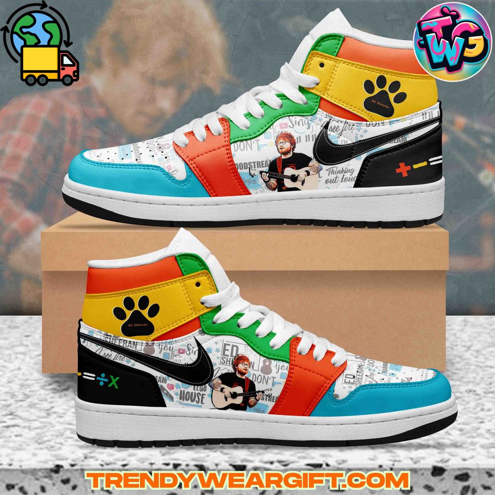 Ed Sheeran Air Jordan 1 Sneaker Ed Sheeran Air Jordan 1 Sneaker
