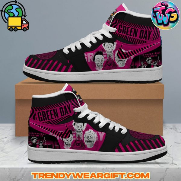 Green Day Air Jordan 1 Sneaker