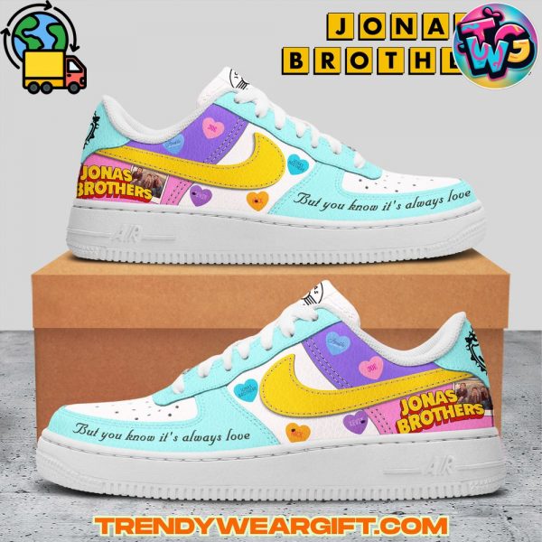 Jonas Brothers Air Force 1 Sneaker