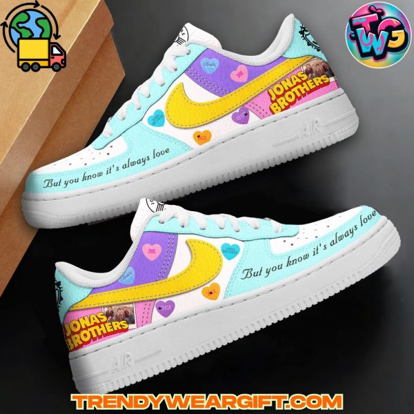 Jonas Brothers Air Force 1 Sneaker