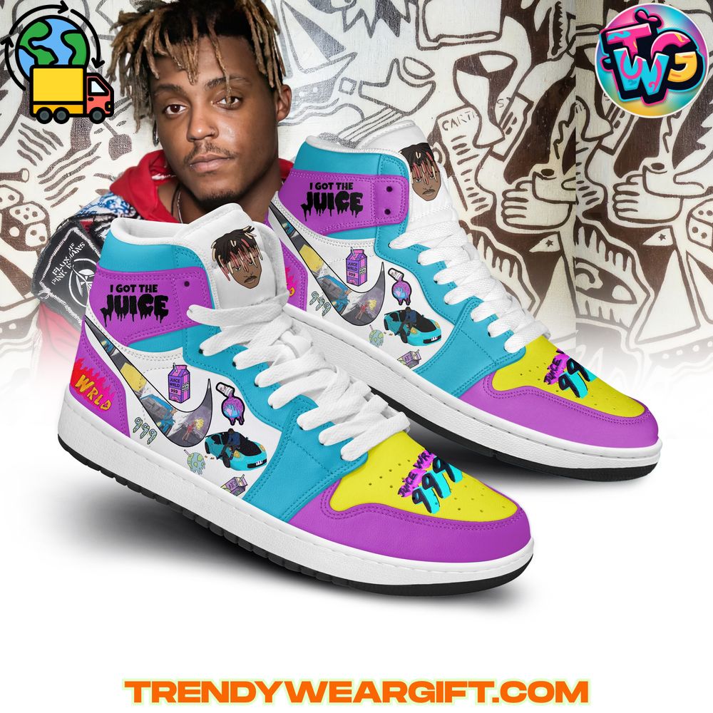 Juice Wrld Air Jordan 1 Sneaker Juice Wrld Air Jordan 1 Sneaker