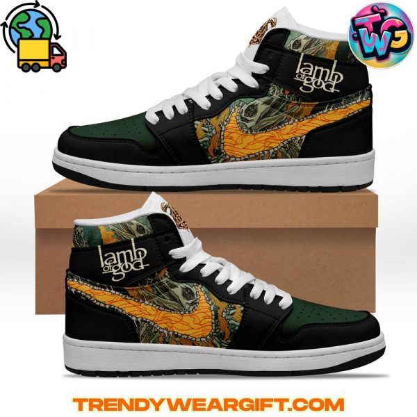Lamb of God Air Jordan 1 Sneaker