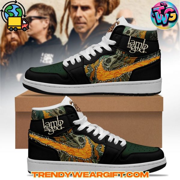 Lamb of God Air Jordan 1 Sneaker