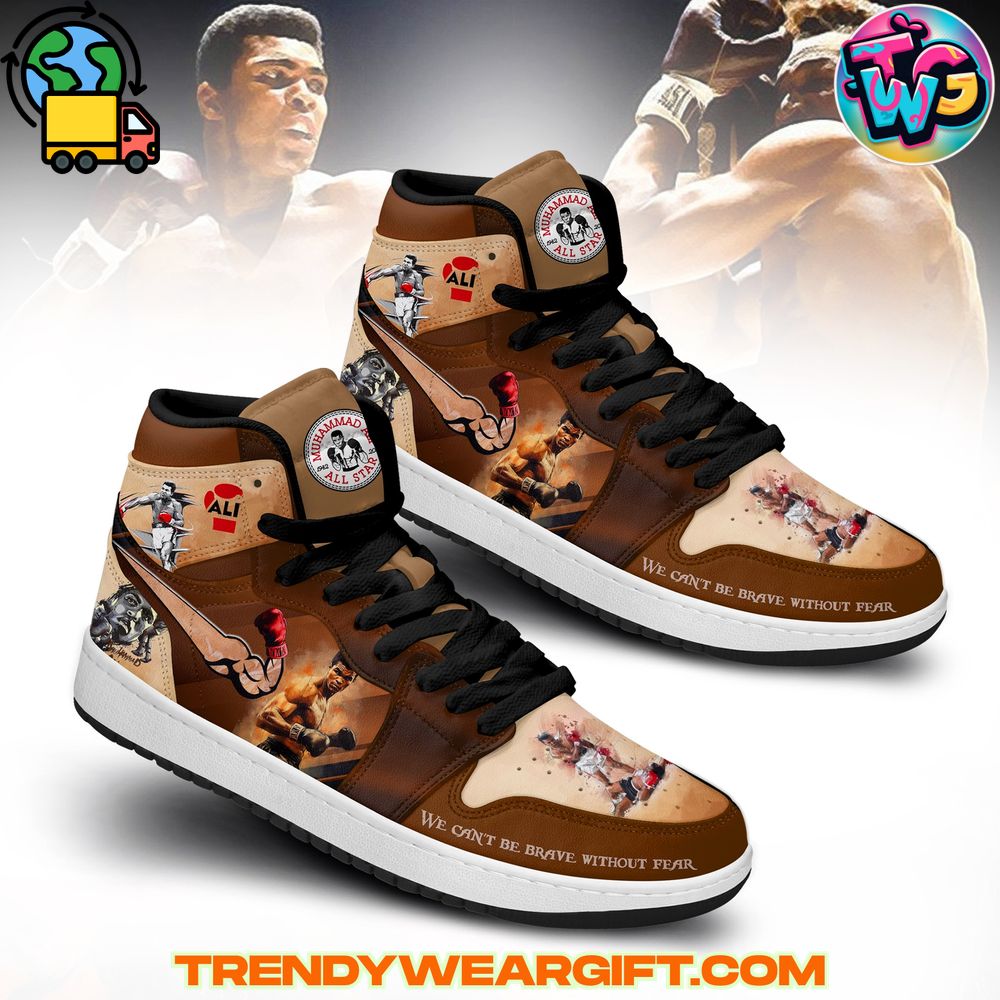 Muhammad Ali Air Jordan 1 Sneaker Muhammad Ali Air Jordan 1 Sneaker