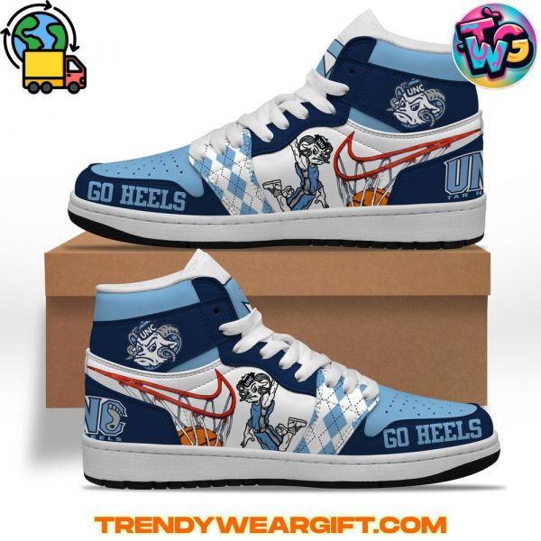 North Carolina Tar Heels Basketball Team Air Jordan 1 Sneaker
