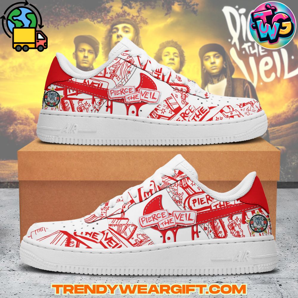 Pierce The Veil Air Force 1 Sneaker Pierce The Veil Air Force 1 Sneaker