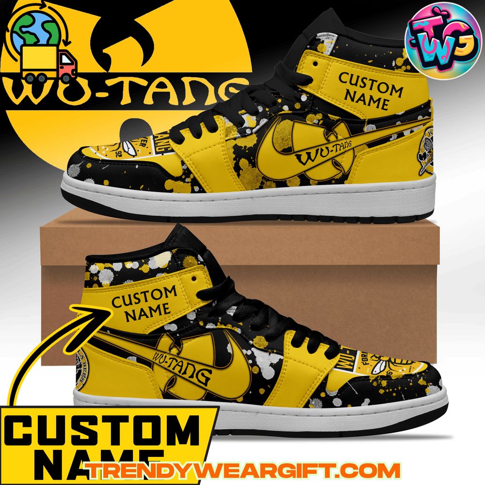 WuTang Clan Air Jordan 1 Sneaker Wu-Tang Clan Air Jordan 1 Sneaker