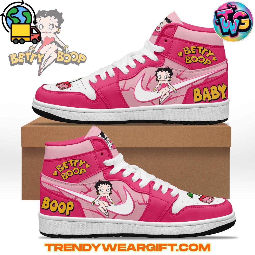 Betty Boop Air Jordan 1 Sneaker Betty Boop Air Jordan 1 Sneaker