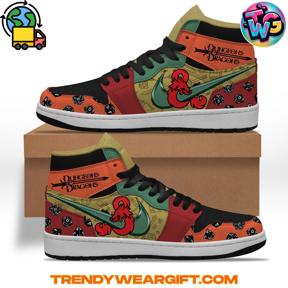 Dungeons Dragons Air Jordan 1 Sneaker Dungeons & Dragons Air Jordan 1 Sneaker