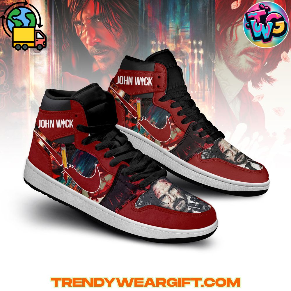 John Wick Air Jordan 1 Sneaker John Wick Air Jordan 1 Sneaker