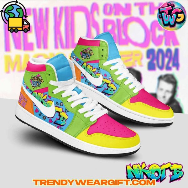 New Kids On The Block Air Jordan 1 Sneaker