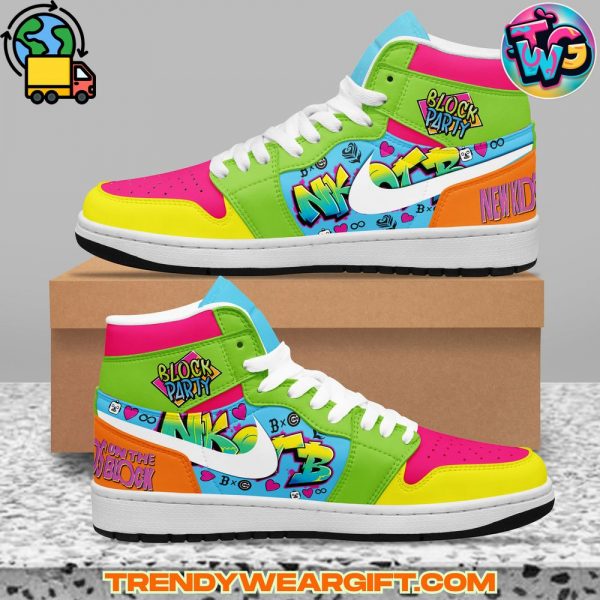 New Kids On The Block Air Jordan 1 Sneaker