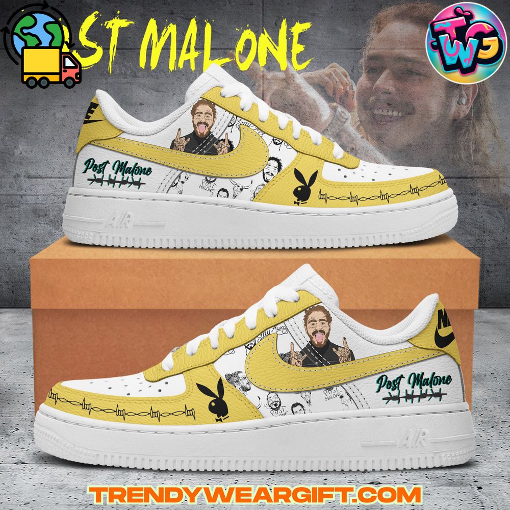Post Malone Air Force 1 Sneaker Post Malone Air Force 1 Sneaker