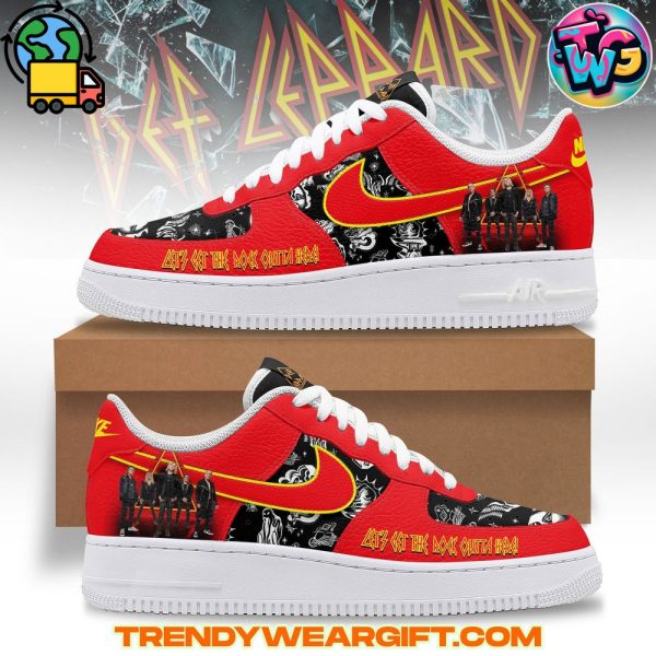Def Leppard Air Force 1 Sneaker