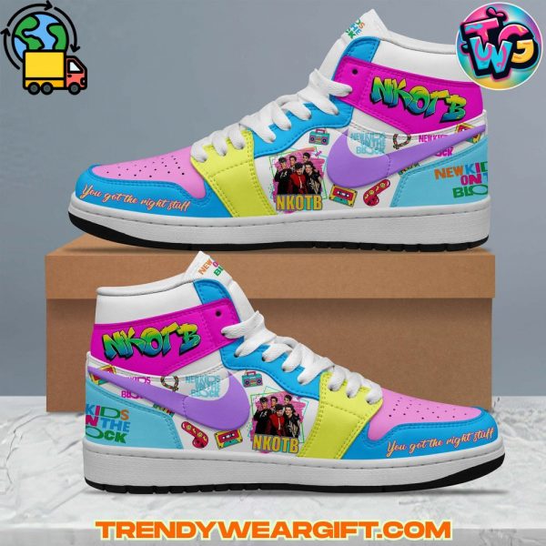 New Kids on the Block Air Jordan 1 Sneaker