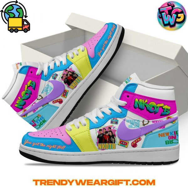 New Kids on the Block Air Jordan 1 Sneaker