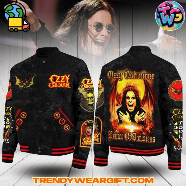 Ozzy Osbourne Baseball Jacket