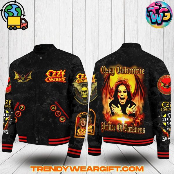 Ozzy Osbourne Baseball Jacket