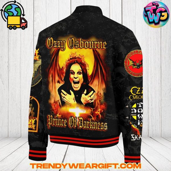 Ozzy Osbourne Baseball Jacket